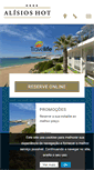 Mobile Screenshot of hotelalisios.com